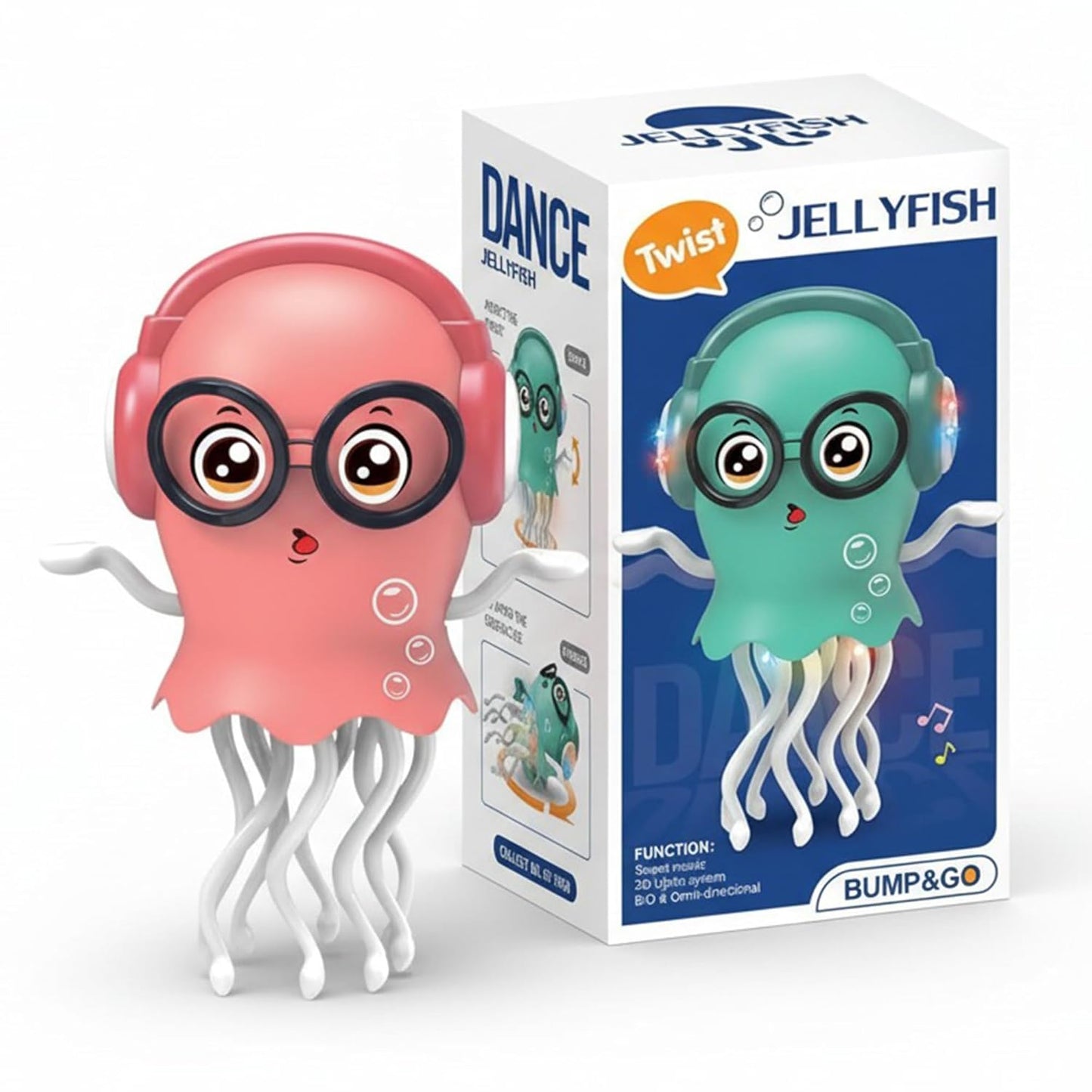 Interactive Jellyfish Toy – Musical Dancing Ocean Pet for Kids