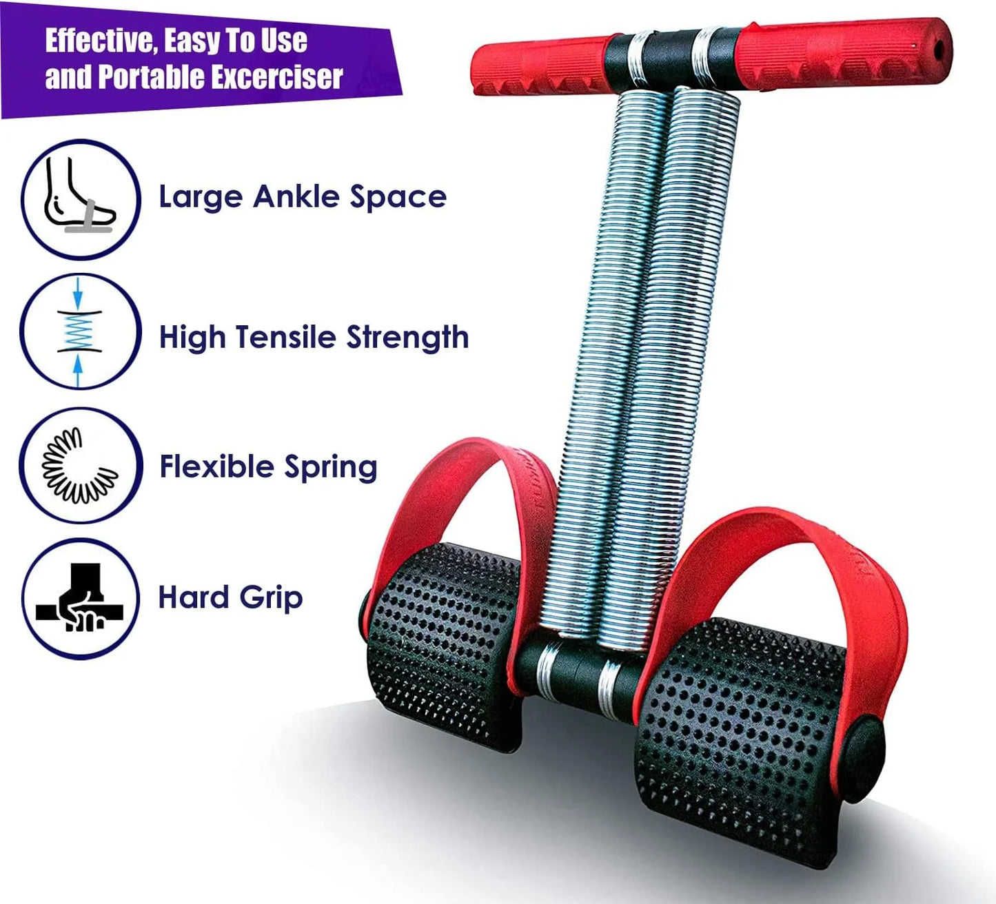 BIG SALE - Double Spring Body Exerciser - The Best Double Spring Body Exerciser - (Color As Per Availability)
