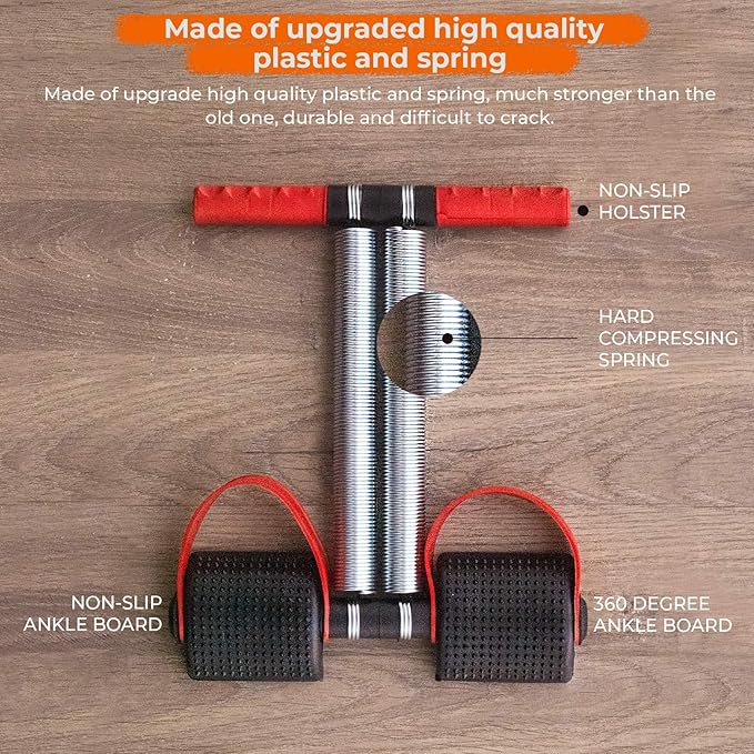 BIG SALE - Double Spring Body Exerciser - The Best Double Spring Body Exerciser - (Color As Per Availability)