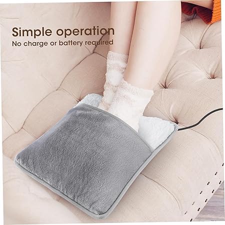 TechLifestyle Smart Heated Foot Warmer with Massage & Heat Therapy – Ultimate Comfort for Cold Feet & Pain Relief