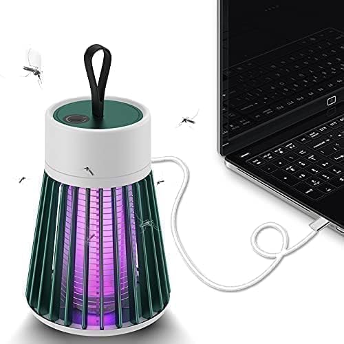 Eco-Friendly LED Mosquito Killer Lamp – USB-Powered Indoor Bug Zapper for Safe, Silent & Chemical-Free Pest Control – Non-Toxic, Energy-Efficient Insect Trap for Home, Office & Bedroom