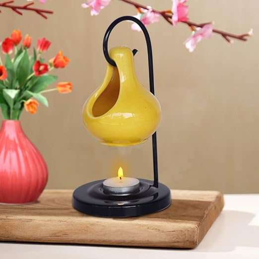 Pure Source India Ceramic Aroma Oil Diffuser for Home Fragrance Decoration
