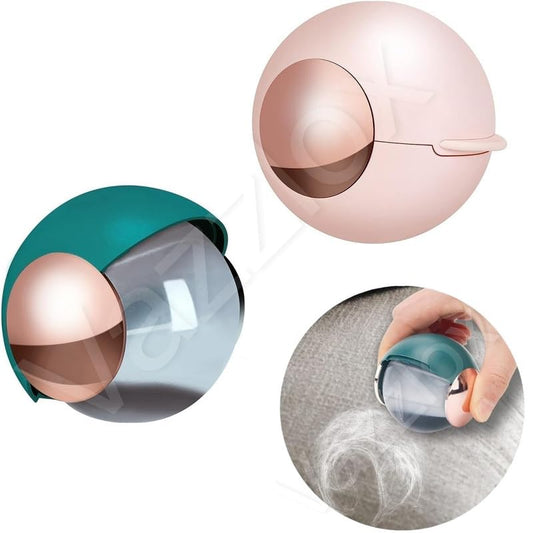 2 pcs Reusable Gel Lint Roller Ball – Washable & Portable Lint Remover for Clothes, Pet Hair, Dust & Fur (Multicolor)