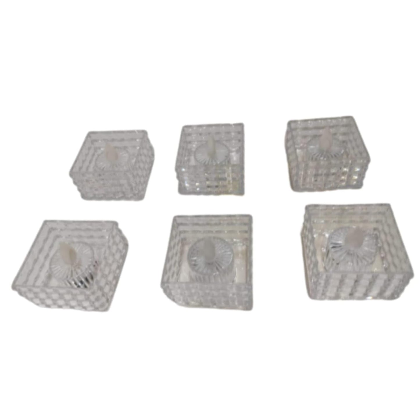 Stylish Cubical Battery-Powered LED Diyas for a Bright Diwali