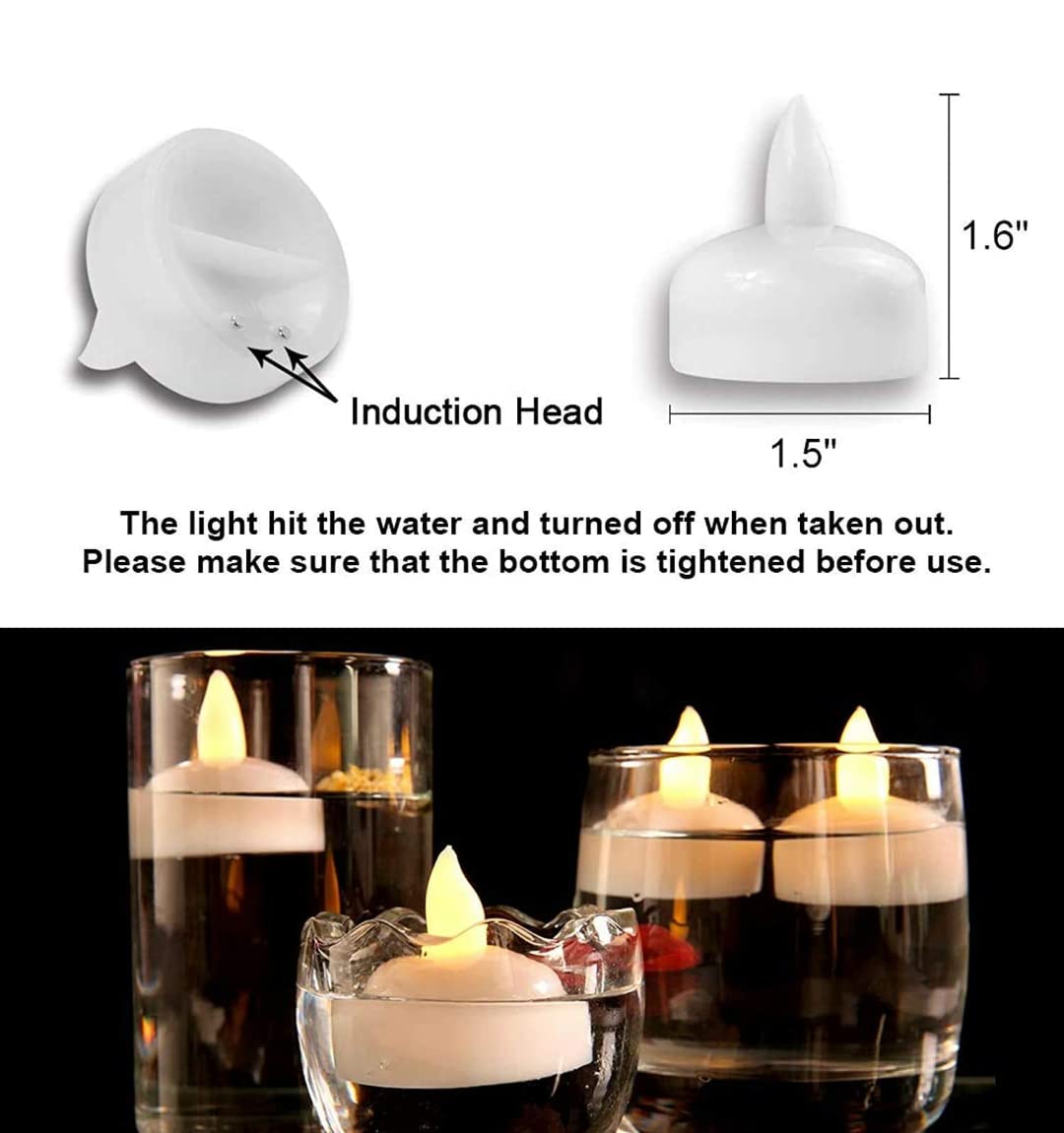 Floating Light Diya Water Activated Tea Lights Decoration