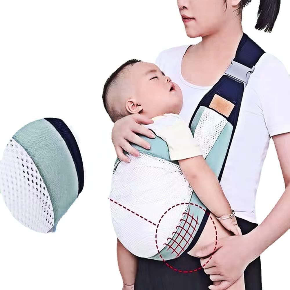 Baby Carrier for Newborn to Toddler – Ergonomic 3D Mesh Wrap, Adjustable & Breathable Sling (0–36 Months)