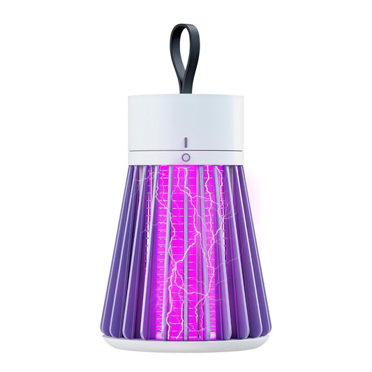 Eco-Friendly LED Mosquito Killer Lamp – USB-Powered Indoor Bug Zapper for Safe, Silent & Chemical-Free Pest Control – Non-Toxic, Energy-Efficient Insect Trap for Home, Office & Bedroom