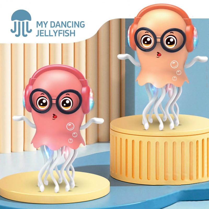 Interactive Jellyfish Toy – Musical Dancing Ocean Pet for Kids