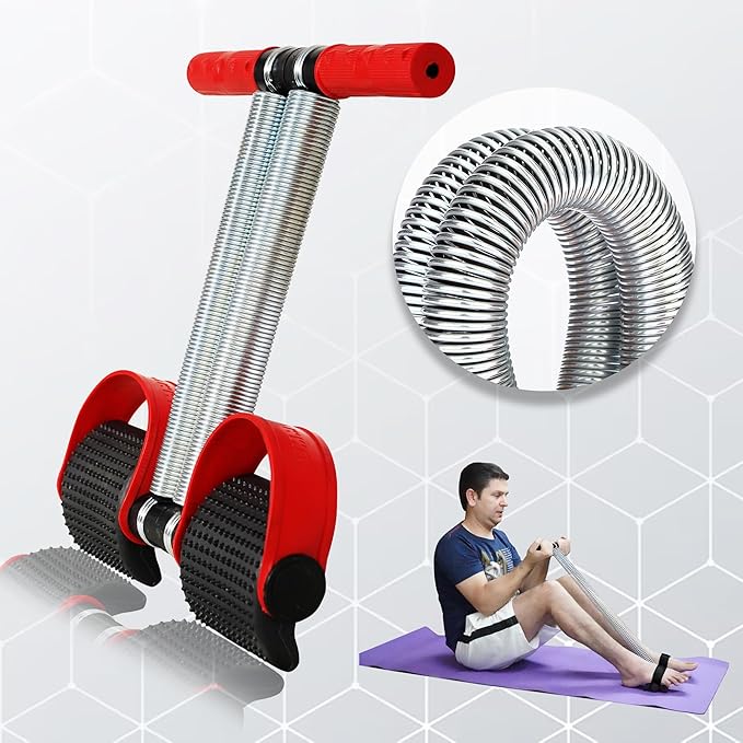 BIG SALE - Double Spring Body Exerciser - Best Double Spring Body Exerciser - (Color As Per Availability)