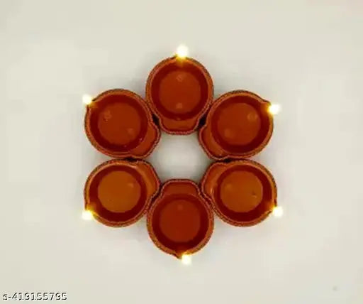 Plastic LED Water Sensor Diya with Water Sensing Technology