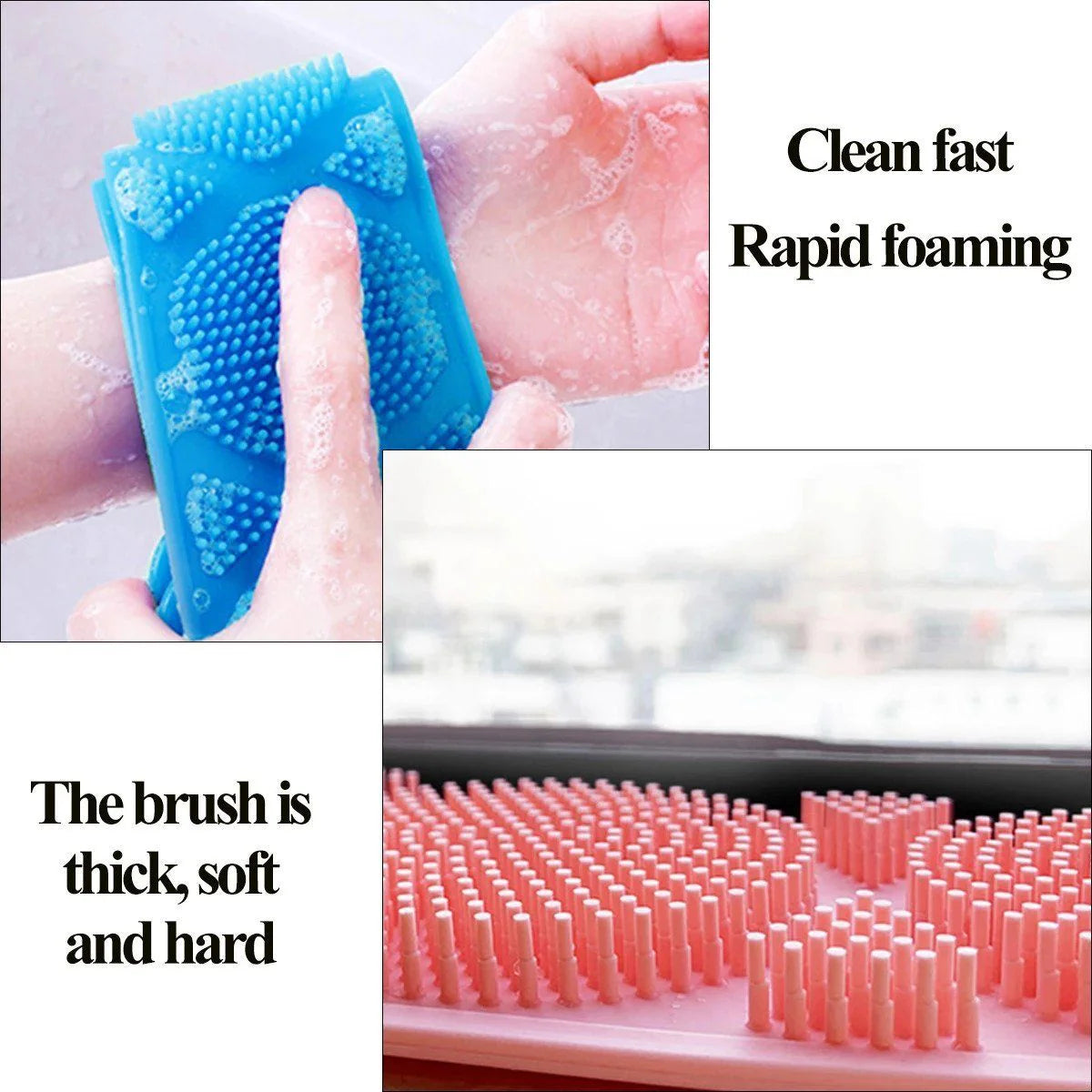 Silicone Body Scrubber – Buy 1 Get 1 Free